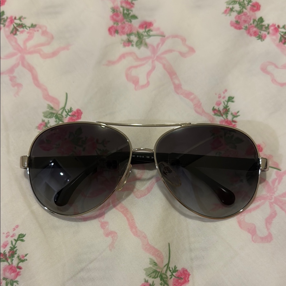 Vintage Chanel Aviator Sunglasses